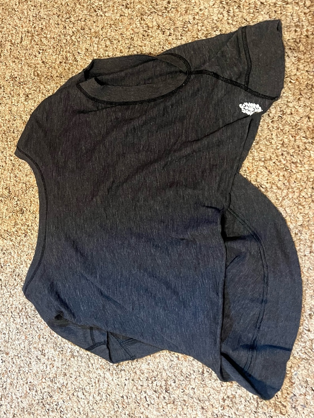 Free People Heather Charcoal We The Free Tee